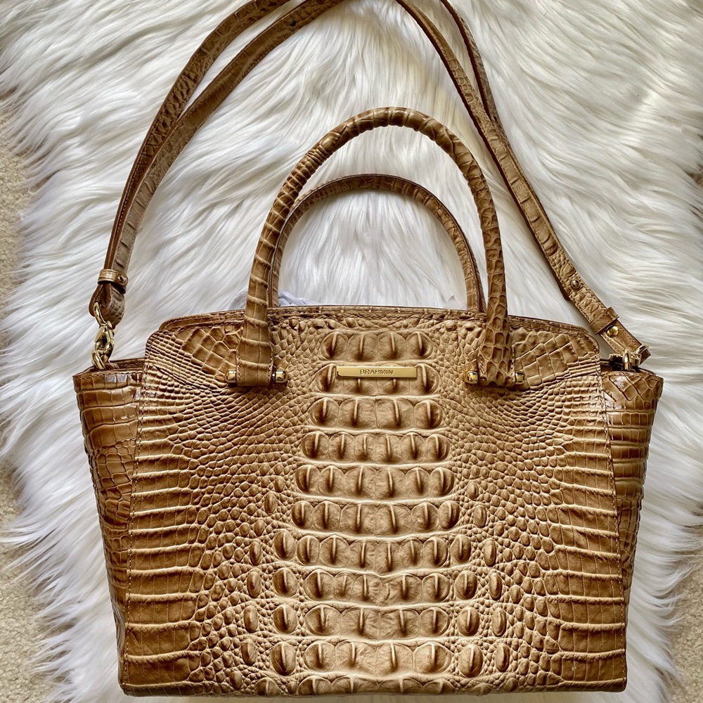 Brahmin Nadia Satchel/Tote/Shoulder/Crossbody Bag